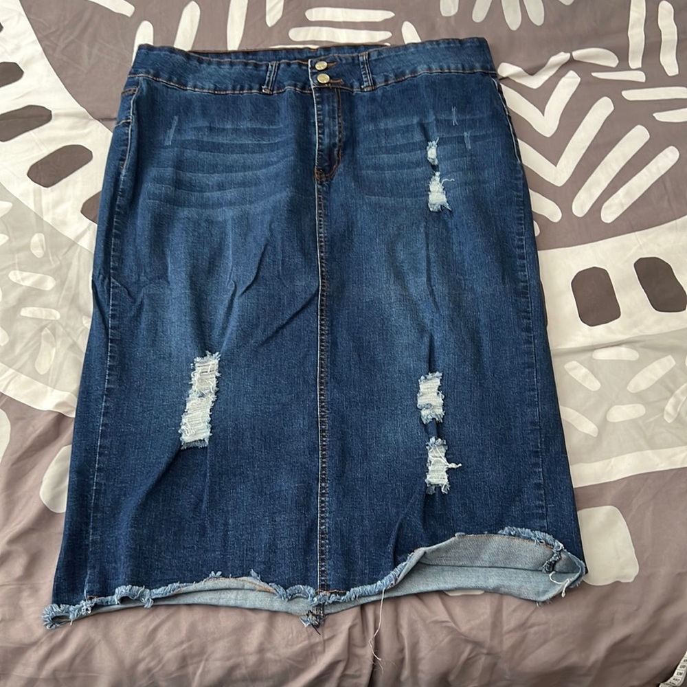 Jean Skirt
